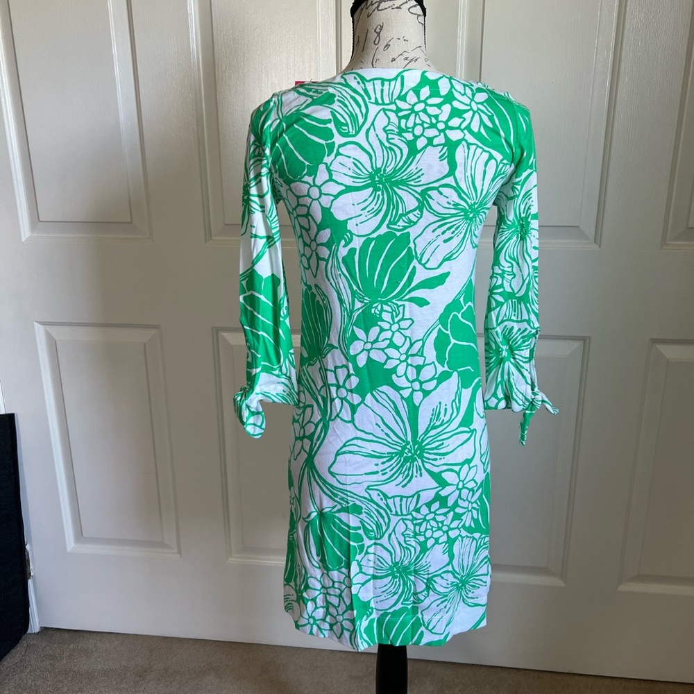 NWT Lilly Pulitzer Spearmint Floral Dress - Picture 2 of 5